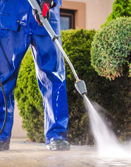 Pressure Washing Residential Driveway — Pressure Washers in Townsville, QLD